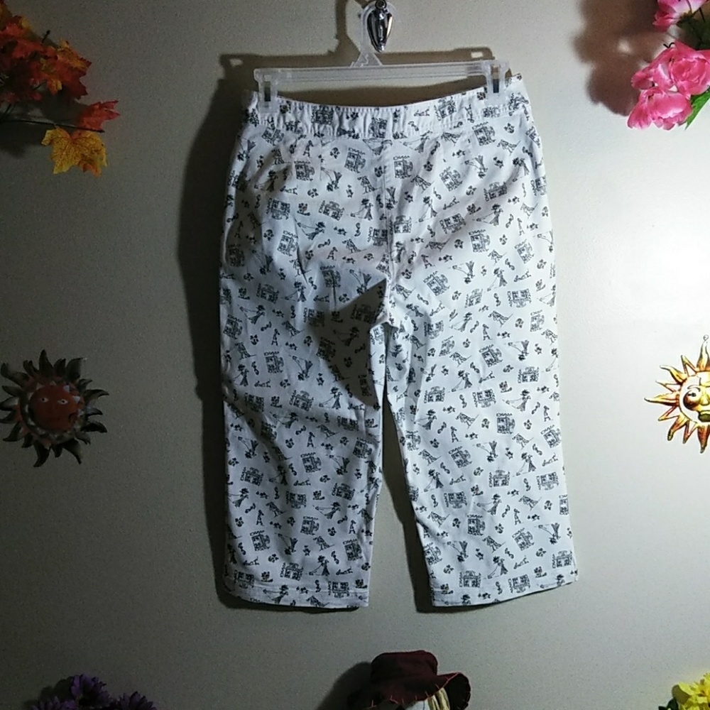 Patterned Capri pants - Picture 2 of 2